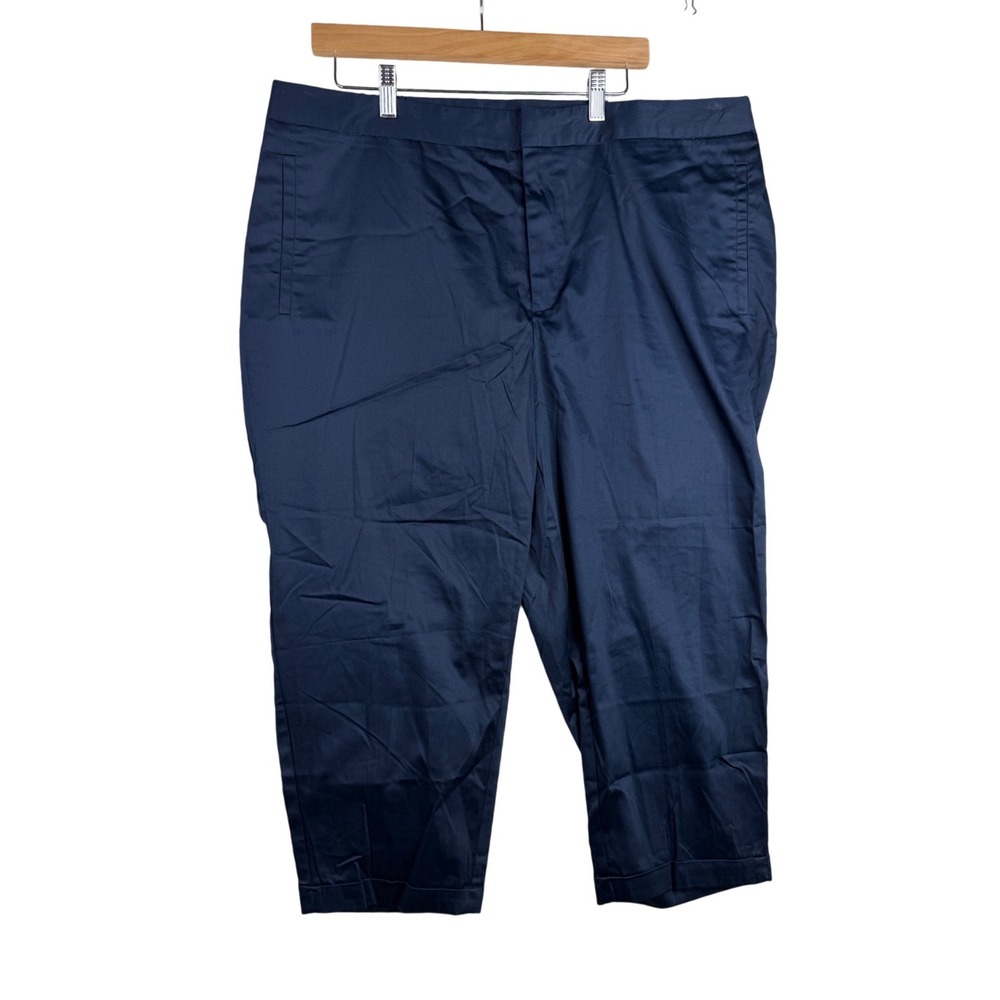 New Catherines Secret Slimmer Capri Pants size 22W‎ Blue